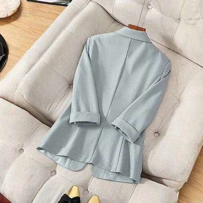 Amelia Linen Blazer