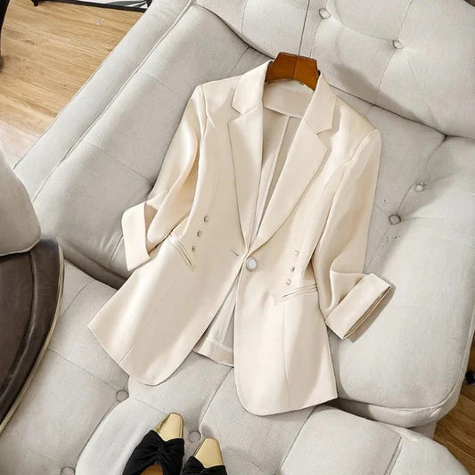 MIA™ LINEN BLAZER