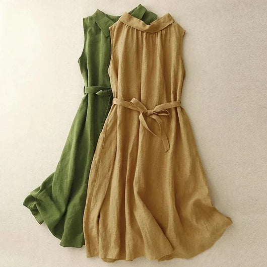 Iris Linen Dress