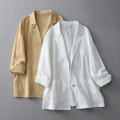 Dana Linen Blazer