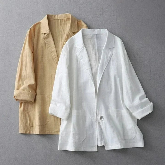 Dana Linen Blazer