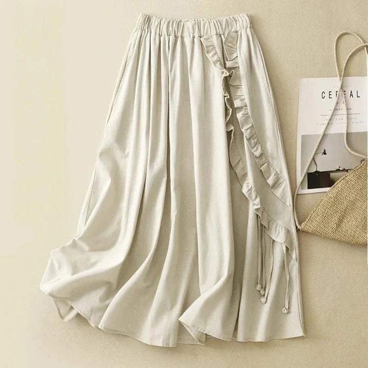 Hannah Linen Skirt