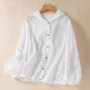 DANA LINEN HOODIE