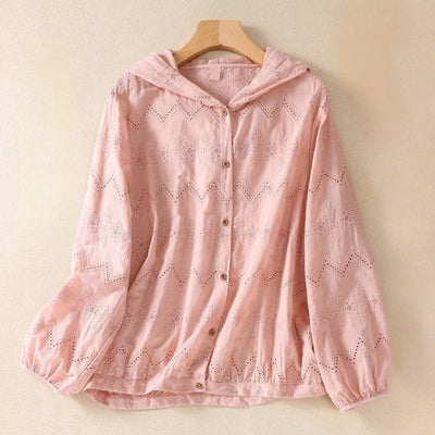 DANA LINEN HOODIE