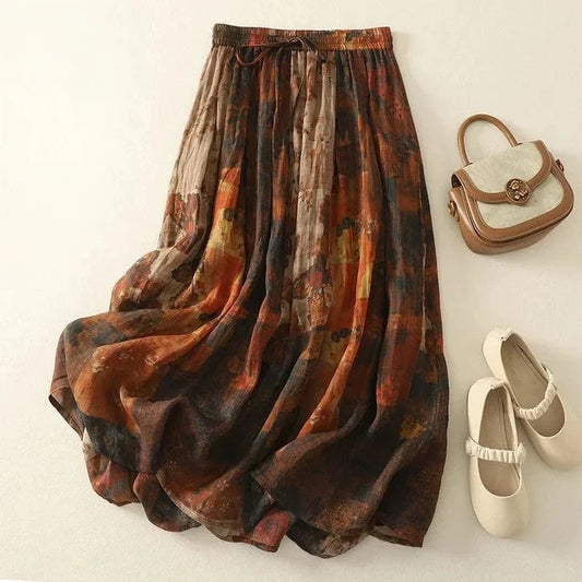 Nova Linen Skirt