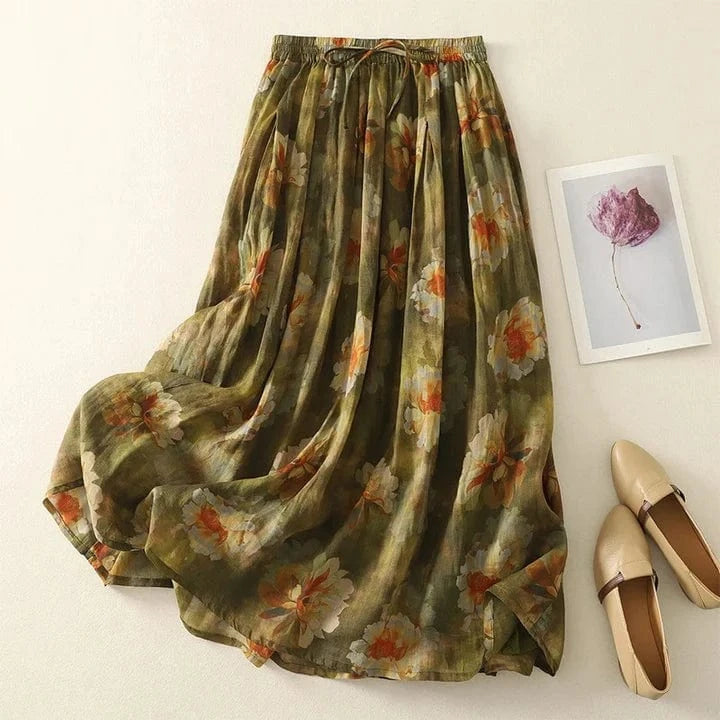 Nova Linen Skirt