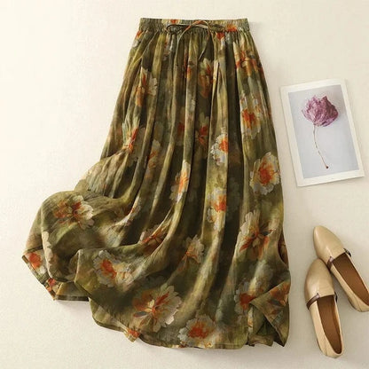 Nova Linen Skirt