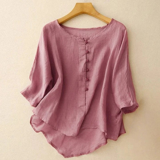 Valeria Linen Blouse