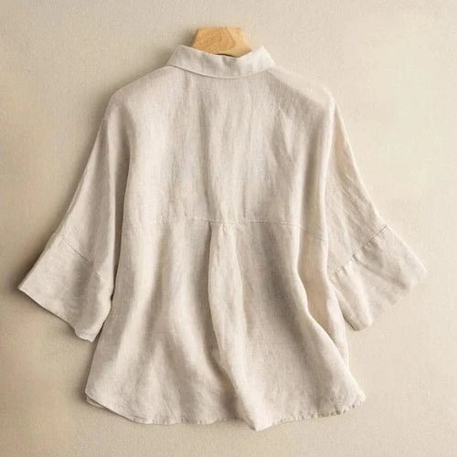 Betty Linen Blouse
