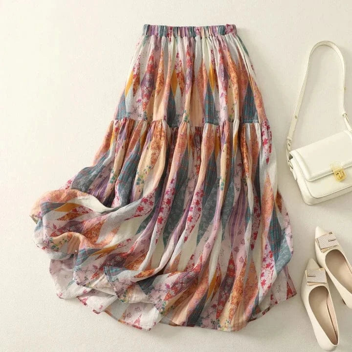 Avital Linen Skirt