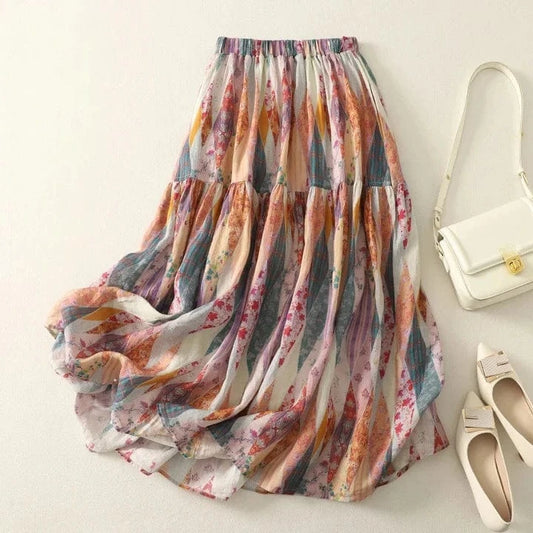 Avital Linen Skirt
