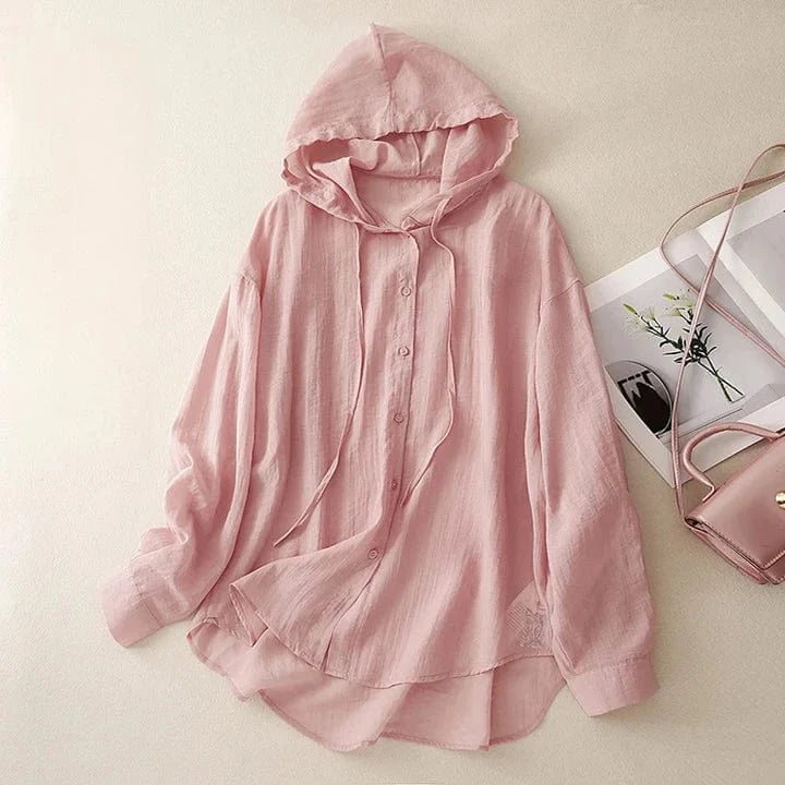 Adele Linen Hoodie