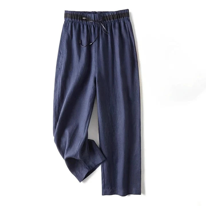 Violet Linen Pants