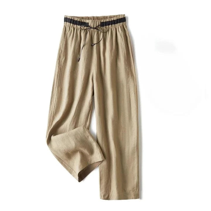 Violet Linen Pants