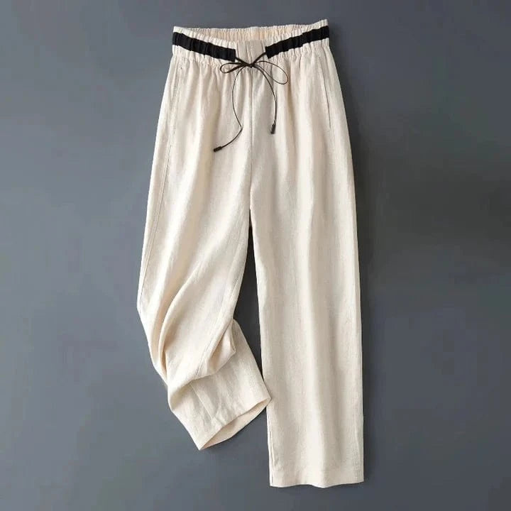 Violet Linen Pants