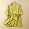 Alena Linen Blouse
