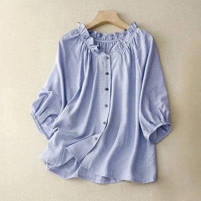 Lucia Linen Blouse