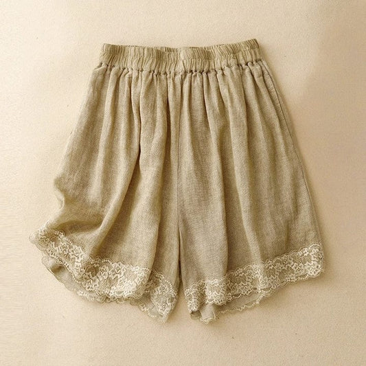 Flora Linen Shorts