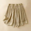 Flora Linen Shorts