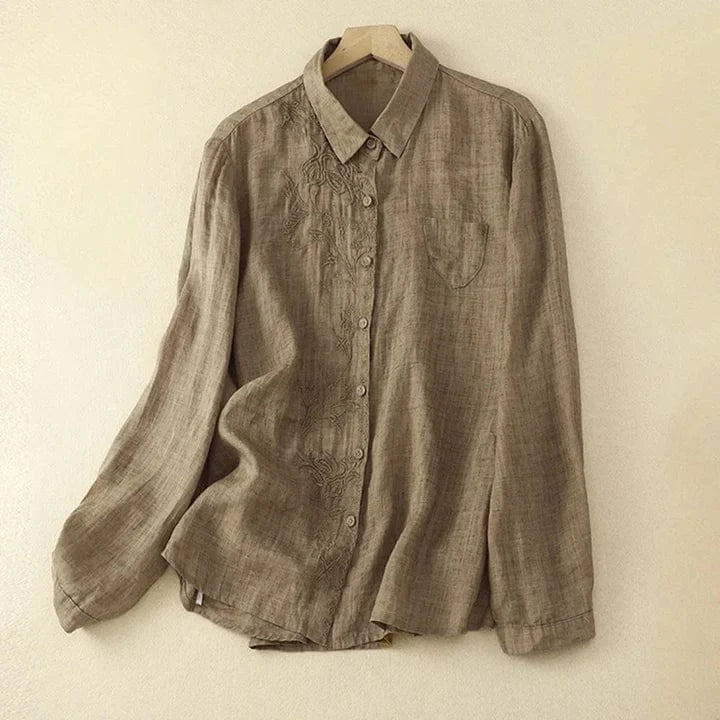 Keira Linen Blouse