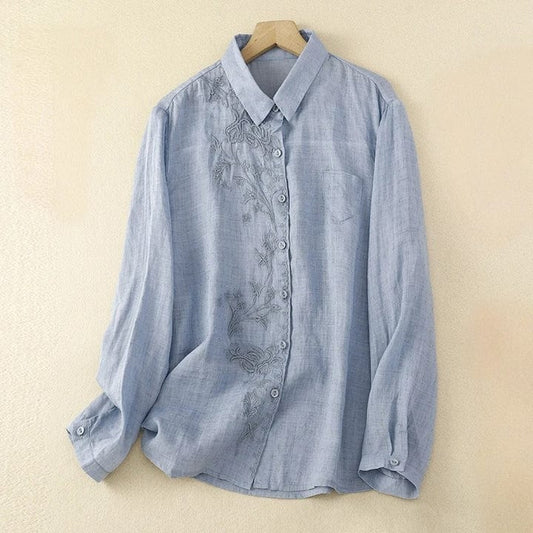 Keira Linen Blouse