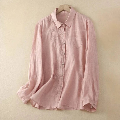 Keira Linen Blouse