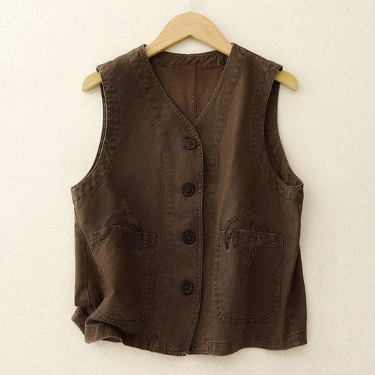 Velaria Linen Vest