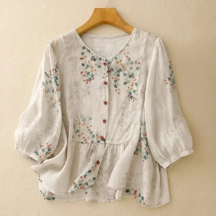 Kala Linen Blouse