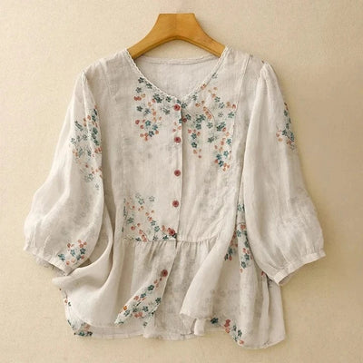 Kala Linen Blouse