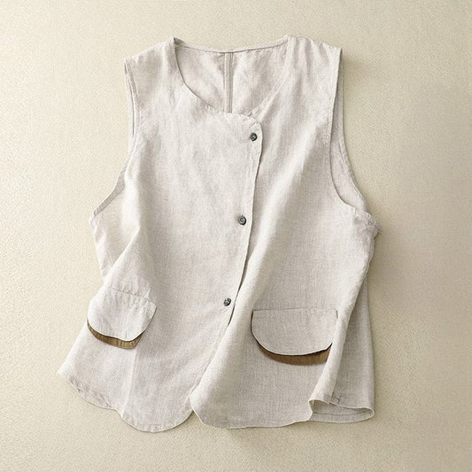 Terra Linen Vest