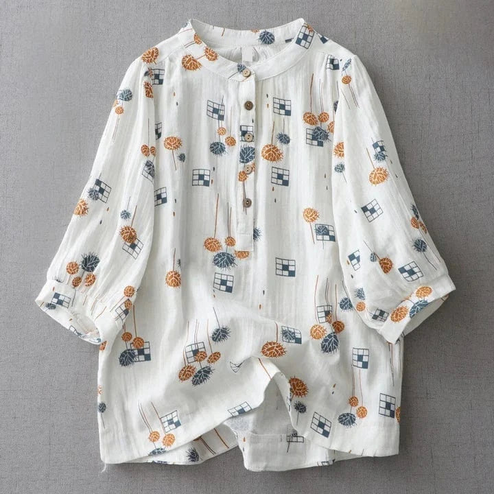 Nina Linen Blouse