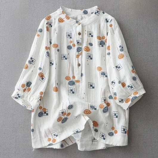 Nina Linen Blouse