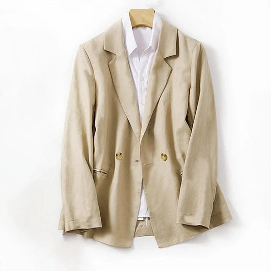 Maya Linen Blazer