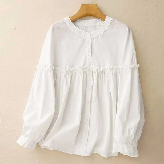 Scarlet Linen Shirt