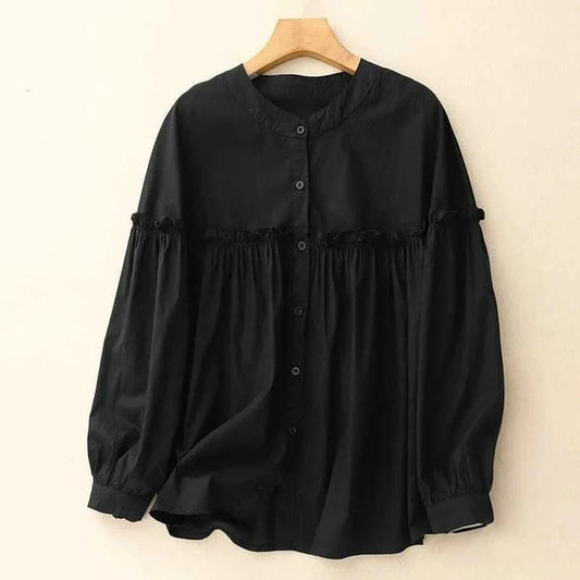 Scarlet Linen Shirt