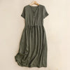 EMILY LINEN DRESS