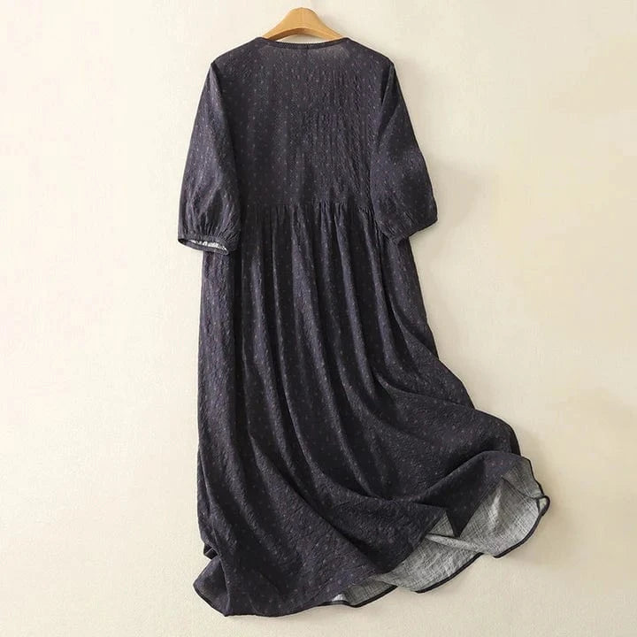Lila Linen Dress