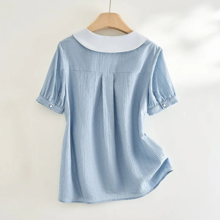 BELLA LINEN BLOUSE