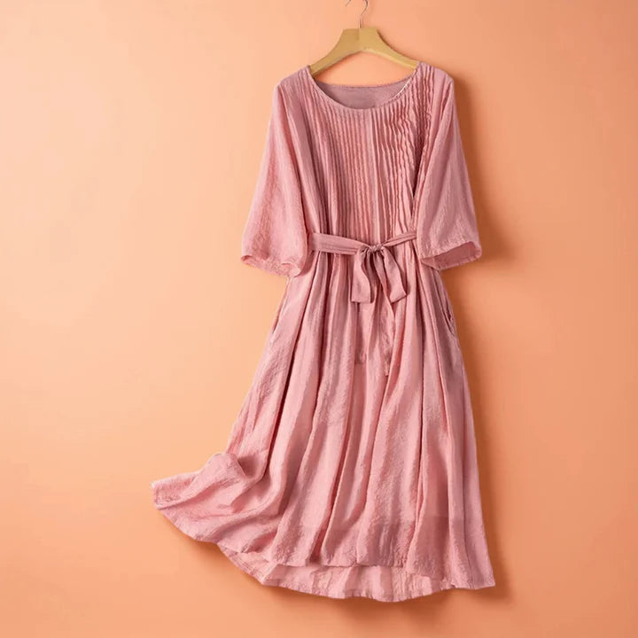 BRITNEY LINEN DRESS