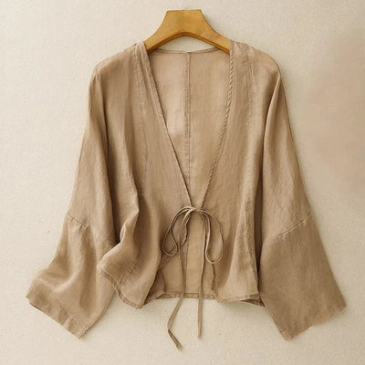 MARY LINEN CARDIGAN