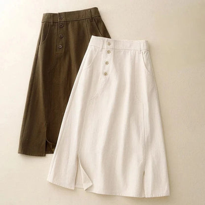 SAVANNA DENIM SKIRT