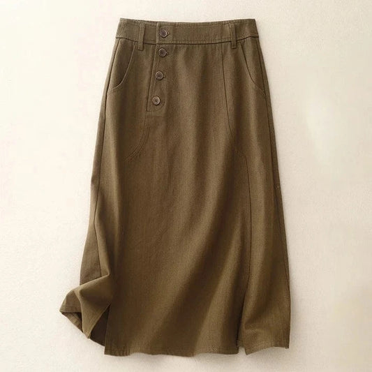 SAVANNA DENIM SKIRT