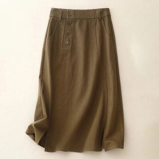 SAVANNA DENIM SKIRT
