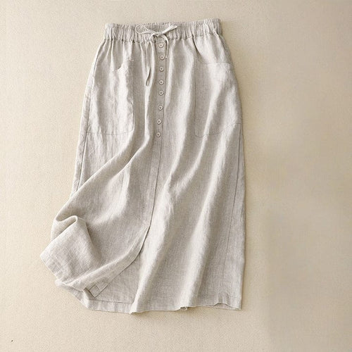 MARY LINEN SKIRT