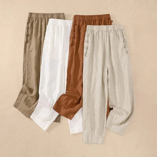 AMANDA LINEN PANTS