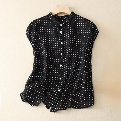 ALENA LINEN TOP