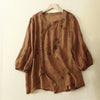 ADELA LINEN BLOUSE