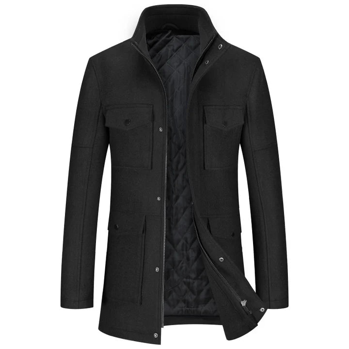 Salvatore™ Wool Overcoat