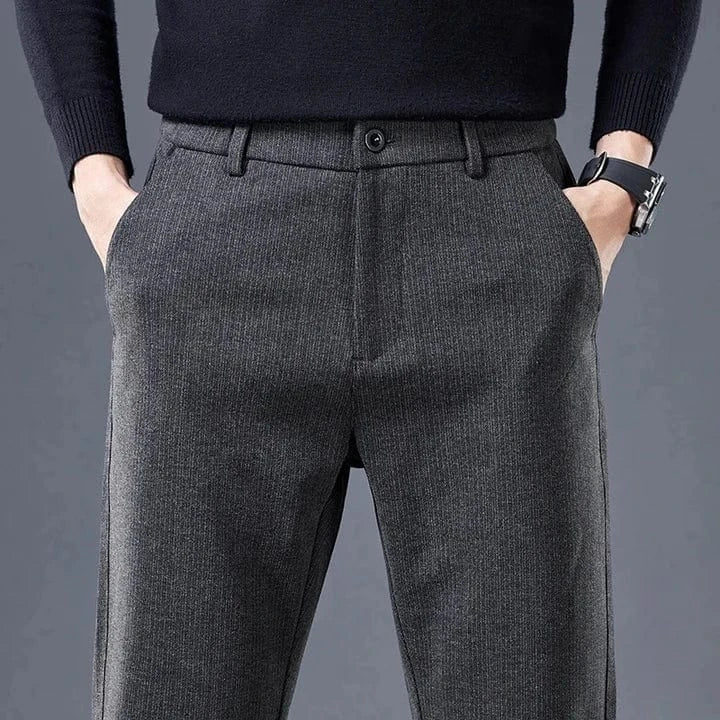 Slim Fit Wool Pants