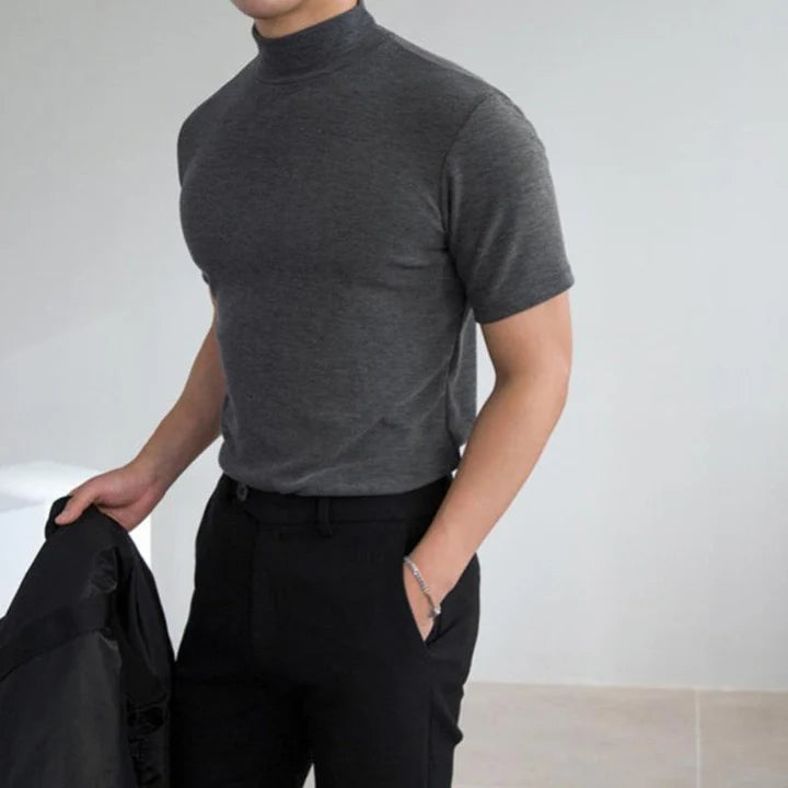 Charles Mock Neck Shirt